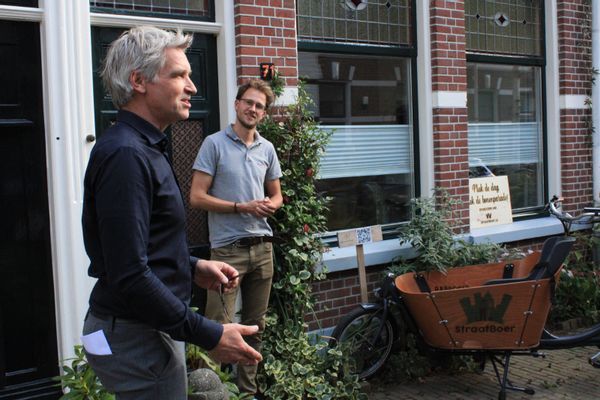 Arjan Broer en Christiaan Kuiper vertellen over vergroen(t)en van straten